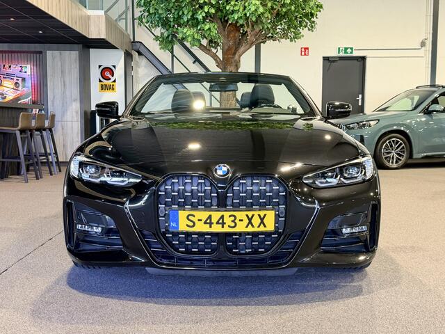 BMW 4-SERIE Cabrio 420i High Executive H/K | Camera |Stoel/stuur/nek verwarming | Carplay | Navigatie