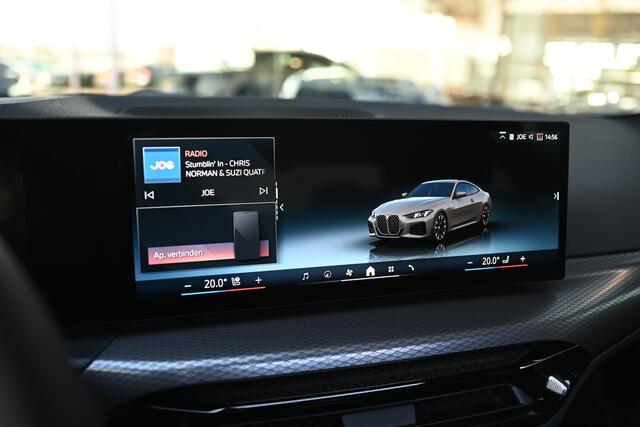 BMW 4-SERIE Coupé 420i M Sport Automaat / Schuif-kanteldak / Achteruitrijcamera / M Sportonderstel / Comfort Access / Stuurverwarming / Adaptieve LED / Widescreen Display / Stoelverwarming