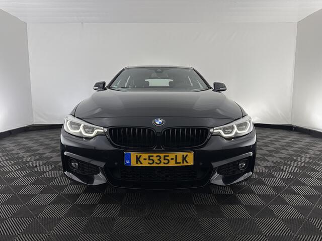 BMW 4-SERIE Gran Coupé 420i High Executive Edition M-Sportpack (INCL.BTW) Aut. *HEAD-UP | LEATHER | FULL-LED | DIGI-COCKPIT | HIFI-SOUND | HEATED-SPORTSEATS | DAB+ | CAMERA | SHIFT-PADDLES | PIRVACY-GLASS | TOWBAR | 19''ALU*