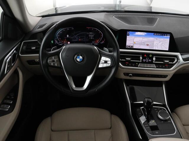 BMW 4-SERIE Gran Coupé 420i Edition Plus | Trekhaak | Stoelverwarming | Memory | Carplay | Leder | Navigatie | Camera | Achterbankverwarming | Keyless | Full LED | Sportstoelen