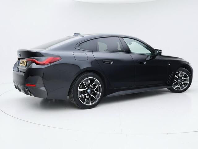 BMW 4-SERIE Gran Coupé 420i High Executive | M-sport | Clima | Adapt. Cruise | Apple carplay/Navi | Leder | Stoelverwarming | PDC + Camera |