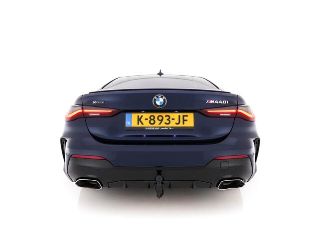 BMW 4-SERIE Coupé M440i xDrive High Executive Aut. *PANO | HEAD-UP | LASER-LED | ADAPTIVE-CRUISE | LUXURY-LEATHER | TOP-VIEW | HARMAN/KARDON | BLINDSPOT | KEYLESS | HEATED-SPORTSEATS | DAB+ | DIGI-COCKPIT | SHIFT-PADDLES | 19''ALU | TOWB
