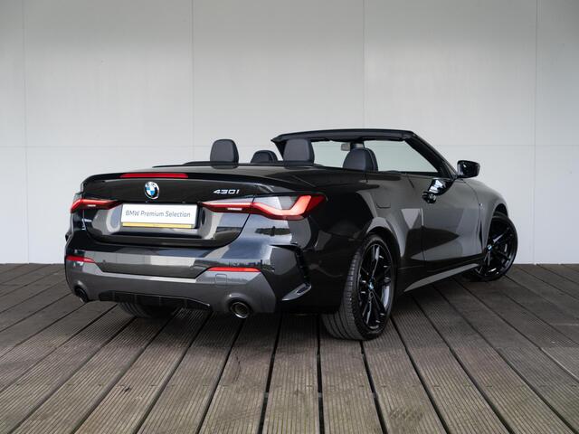 BMW 4-SERIE Cabrio 430i | High Executive | M Sport | Harman Kardon | Stuurwielrand verwarmd | Achteruitrijcamera | Stoelverwarming