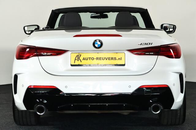 BMW 4-SERIE Cabrio 430i xDrive M-Sport / Opendak / Harman Kardon / ACC / HUD / Nekverwarming / 3D view / CarPlay