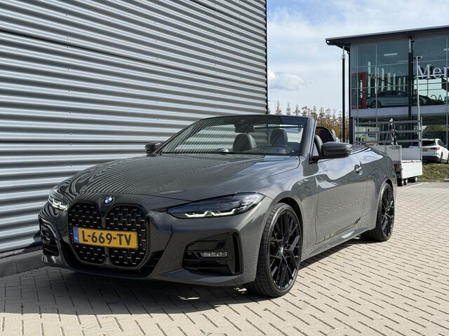 BMW 4-SERIE Cabrio 420i M-Sport Dravit Grijs/Nekverwarmer/camera/20inch