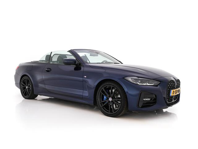 BMW 4-SERIE Cabrio 420i High Executive M-Sportpack (INCL.BTW) *LEATHER | FULL-LED | MEMORY-PACK | BLIND-SPOT | DIGI-COCKPIT | HIFI-SOUND | SHIFT-PADDLES | CAMERA | DAB | NAVI-FULLMAP | TOWBAR | 19''ALU*