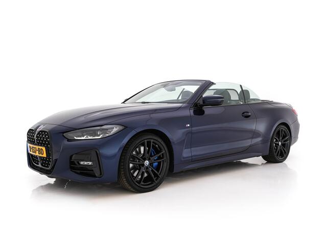 BMW 4-SERIE Cabrio 420i High Executive M-Sportpack (INCL.BTW) *LEATHER | FULL-LED | MEMORY-PACK | BLIND-SPOT | DIGI-COCKPIT | HIFI-SOUND | SHIFT-PADDLES | CAMERA | DAB | NAVI-FULLMAP | TOWBAR | 19''ALU*