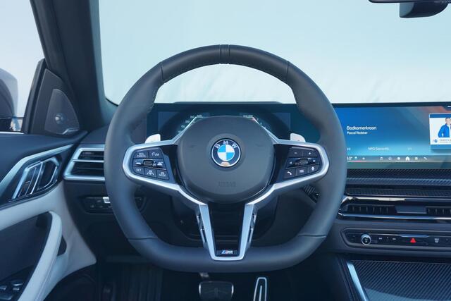 BMW 4-SERIE Cabrio 420i | M Sport Pro | Trekhaak | Head-up | Harman Kardon | Adaptief M onderstel | Comfort Access | Nekverwarming