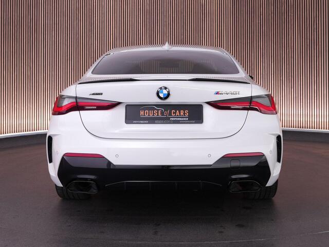 BMW 4-SERIE Coupé M440i 374pk xDrive High Executive |M-sport|Laser LED|memory|head up|Apple Carplay|blind spot|360 camera|adaptive cruise control|19" lichtmetalen velgen|