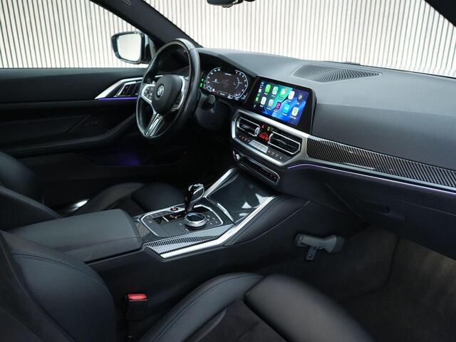BMW 4-SERIE Coupé M440i 374pk xDrive High Executive |M-sport|Laser LED|memory|head up|Apple Carplay|blind spot|360 camera|adaptive cruise control|19" lichtmetalen velgen|