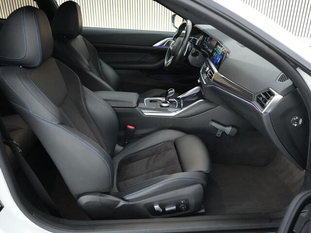 BMW 4-SERIE Coupé M440i 374pk xDrive High Executive |M-sport|Laser LED|memory|head up|Apple Carplay|blind spot|360 camera|adaptive cruise control|19" lichtmetalen velgen|
