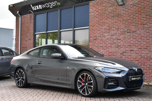 BMW 4-SERIE Coupé 420i M-Sport | NL-auto | Dravitgrau | 19inch | Laser | El-klep