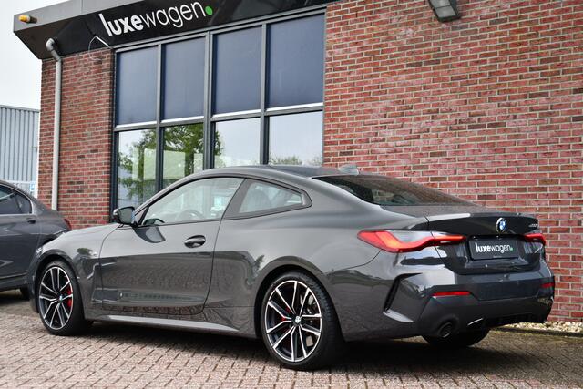 BMW 4-SERIE Coupé 420i M-Sport | NL-auto | Dravitgrau | 19inch | Laser | El-klep