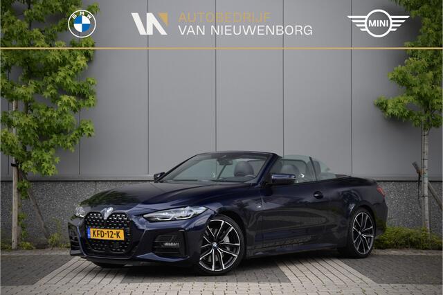 BMW 4-SERIE Cabrio 430i M-Sport Pro Individual | Stoelventilatie & Verwarming | Open Air | Individual Nappa Leder | Memory | Harman Kardon | Adaptive Cruise | Trekhaak | HUD | 1e eig. Dealer O.H.