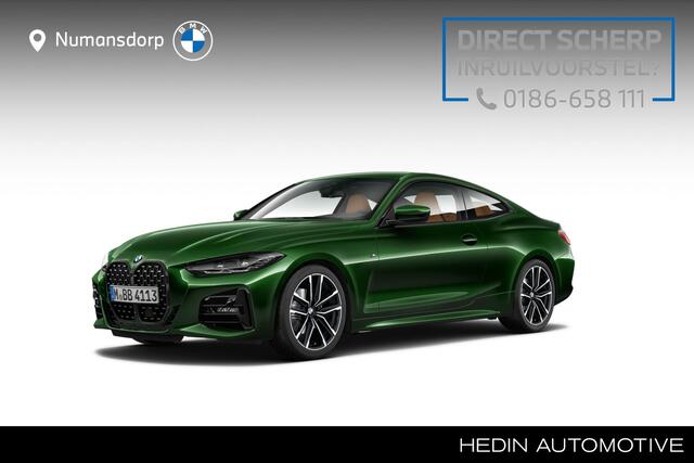 BMW 4-SERIE Coupé 420i | High Exe | M-Sport | 19'' | Stuur + Stoelverw. | Camera | HiFi | Comfort Access | M-Stoel.