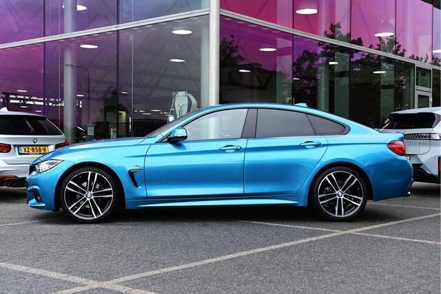 BMW 4-SERIE Gran Coupé 420i High Executive M Sport Automaat / Sportstoelen / Comfort Access / Achteruitrijcamera / Getint glas / Cruise Control