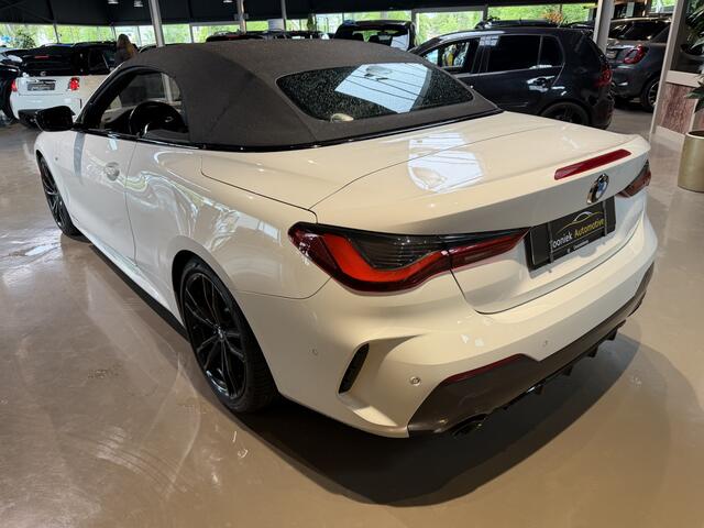 BMW 4-SERIE Cabrio 430i High Executive M SPORT Cabrio | MOOISTE VAN NEDERLAND | ALARM KLASSE 5 MET CERTIFICAAT DEALER ONDERHOUDEN ALLE REKENINGEN AANWEZIG! KEYLESS GO AANWEZIG MET TELEFOON APP TE BEDIENEN