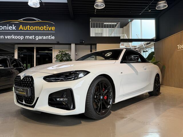 BMW 4-SERIE Cabrio 430i High Executive M SPORT Cabrio | MOOISTE VAN NEDERLAND | ALARM KLASSE 5 MET CERTIFICAAT DEALER ONDERHOUDEN ALLE REKENINGEN AANWEZIG! KEYLESS GO AANWEZIG MET TELEFOON APP TE BEDIENEN