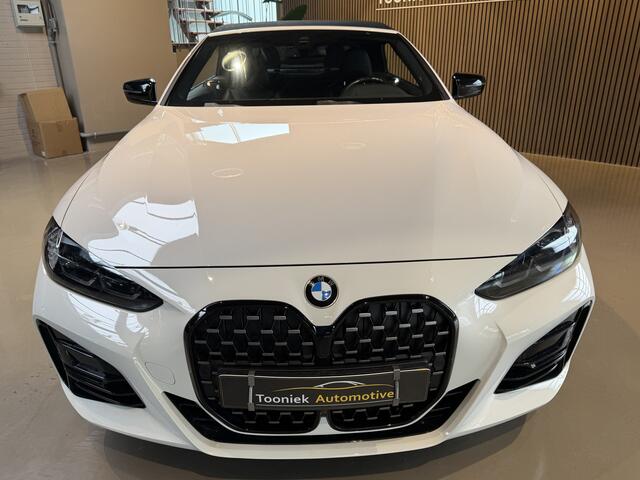BMW 4-SERIE Cabrio 430i High Executive M SPORT Cabrio | MOOISTE VAN NEDERLAND | ALARM KLASSE 5 MET CERTIFICAAT DEALER ONDERHOUDEN ALLE REKENINGEN AANWEZIG! KEYLESS GO AANWEZIG MET TELEFOON APP TE BEDIENEN
