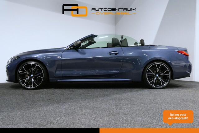 BMW 4-SERIE Cabrio M440i xDrive High Executive / Air Collar (nekverwarming / BMW Laserlight / Elektr. verstelbare voorstoelen (links met memory) / Harman Kardon Surround Sound / Stoelverwarming / 20" / Rondomzichtcamera / HUD / Apple Carplay - Android Auto / Adaptief