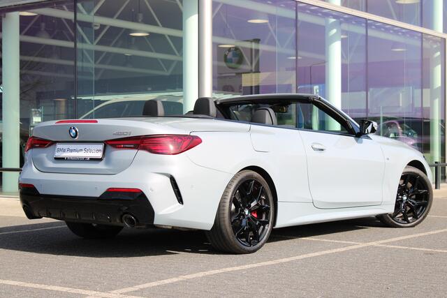 BMW 4-SERIE Cabrio 420i M Sport Automaat / Air Collar / Parking Assistant Plus / Comfort Access / Stuurverwarming / M Sportonderstel / Live Cockpit Professional