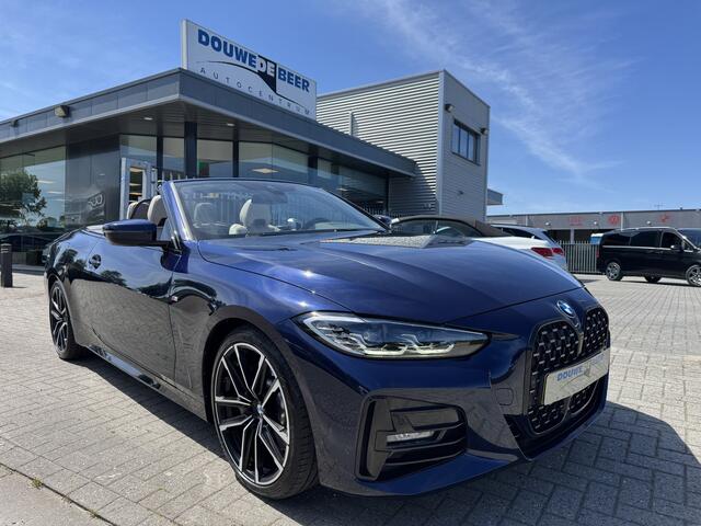 BMW 4-SERIE Cabrio 430i High Executive M sport air scarfe, HiFi systeem, stuur verwarmd, windscherm,