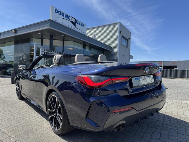 BMW 4-SERIE Cabrio 430i High Executive M sport air scarfe, HiFi systeem, stuur verwarmd, windscherm,