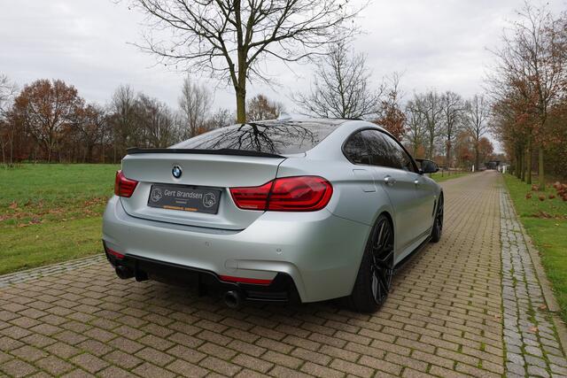 BMW 4-SERIE Gran Coupé 440i High Executive Edition M-sport | Concaver | BTW | Head Up | Stoelverwarming | Schuif-kantel | Leder | Remus | Keyless |