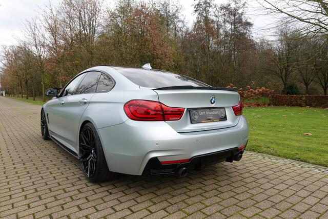 BMW 4-SERIE Gran Coupé 440i High Executive Edition M-sport | Concaver | BTW | Head Up | Stoelverwarming | Schuif-kantel | Leder | Remus | Keyless |