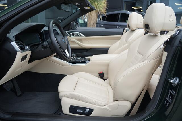 BMW 4-SERIE Cabrio 420i High Executive 184pk AirCollar/Laserlight/Stoelverwarming
