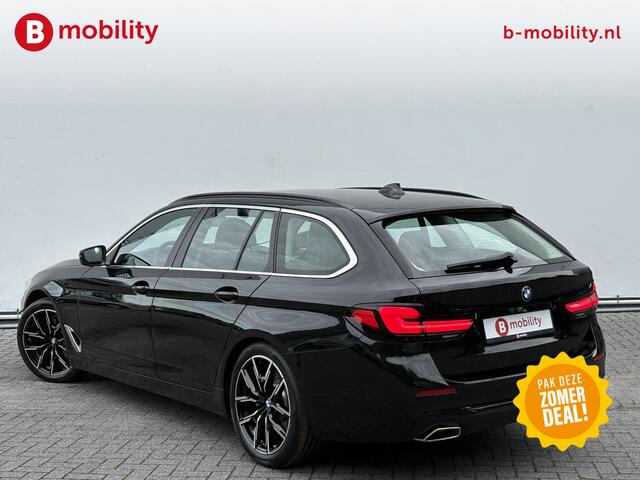 BMW 5-SERIE Touring 520i High Executive Comfort Stoelen Adaptive Cruise Control Leer | Apple CarPlay | Memory stoelen | DAB Audio