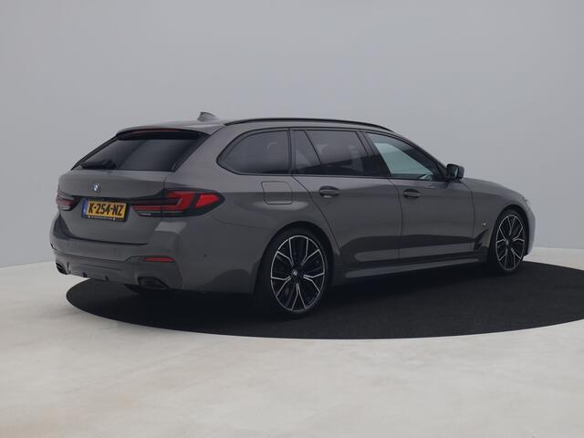 BMW 5-SERIE Touring 540i xDrive High Executive Edition | PANO | 360° | ADAPTIVE | HUD | LASER | H&K | MEMORY | STOELVENT. | STOEL- EN STUURVERW. | TREKHAAK