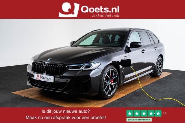 BMW 5-SERIE Touring 530e High Executive M Sport - Panoramadak - Parking/Driving Assistant - Active Protection - Comfort acces - Head up - Elektrisch verwarmde voorstoelen - BMW Laserlight - Hifi - Stuurwielrand verwarmd -