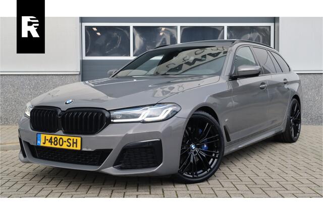 BMW 5-SERIE Touring 530i High Executive M-Sport 20inch / Bernina Grau / Pano / Camera / Laser