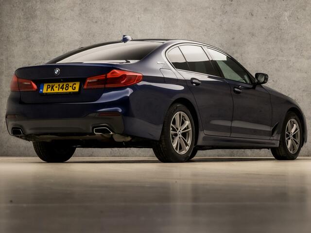 BMW 5-SERIE 530e High Executive M Sport Automaat 252Pk (GROOT NAVI, 360 CAMERA, SFEERVERLICHTING, BOWERS&WILKINS, COGNAC LEDER, MEMORY SEATS, STOELVERWARMING, NIEUWE APK, NIEUWSTAAT)