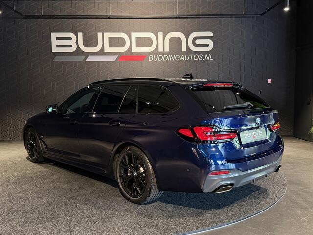 BMW 5-SERIE Touring 520i Business Ed | M-sport | Trekhaak | Tansanitblau