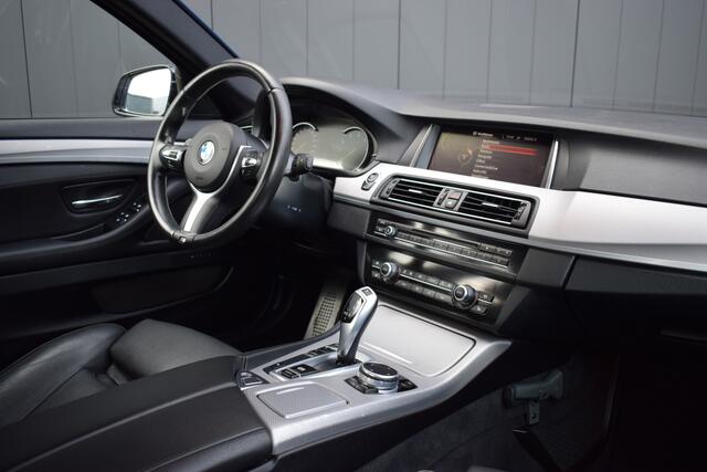 BMW 5-SERIE 520i Automaat M-Sport Edition Zwart Leder | Bi-Xenon | Elek. Stoelen | Full Map Navi | Sportstoelen