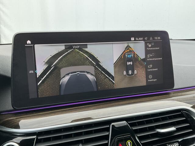 BMW 5-SERIE Touring 530e xDrive M-sport HUD Laser Memory 4wielsturing Pano Business Edition Plus