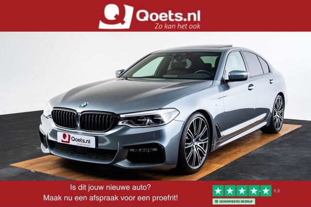 BMW 5-SERIE 540i High Executive M-sport pakket - Schuifdak - Stoelventilatie - 20 inch - Nappa leder - Comfort Access - Achteruitrijcamera - Driving Assistant Plus - Comfortstoelen - Stoelverwarming - Verwarmd Stuurwiel - Head-up Display - HiFi Audio