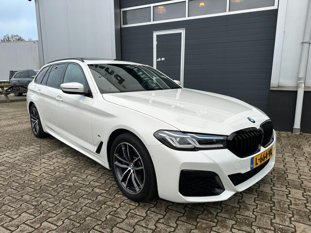 BMW 5-SERIE 530e M-sport Touring 2021 BTW *Pano *Adaptive *Leer *Laser *360gr Camera