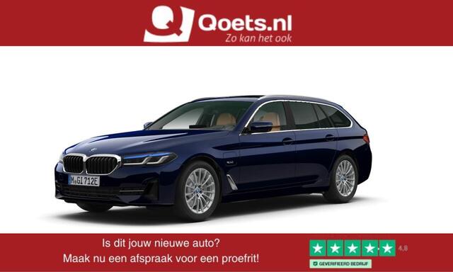 BMW 5-SERIE Touring 530e xDrive Trekhaak - Panoramadak - Head up - Massage stoelen - zonneschermen achterportierramen - Comfort Access - Parking Assistant Plus - Hifi - Comfortstoelen - Elektrisch verwarmde voorstoelen -