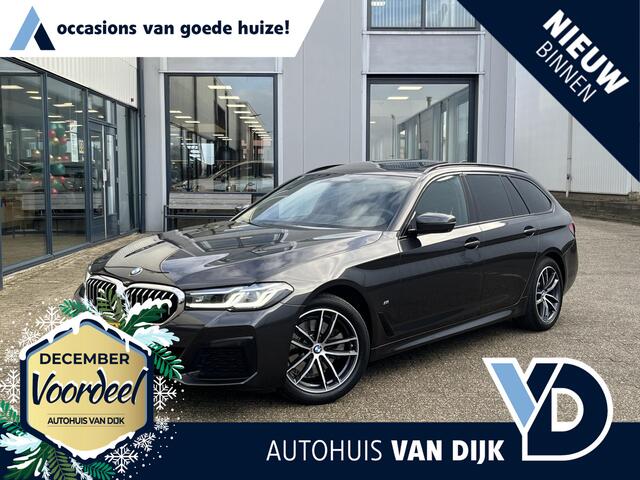 BMW 5-SERIE Touring 520i High Executive | Voll.Historie/Leder/Pano.Dak/Head-Up/360º Camera/M-Pakket
