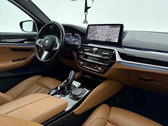 BMW 5-SERIE 530e High Executive M-Sport | BMW Laser | Pano | SOH 85% | Sfeer | 360° | Memory | Virtual | HuD | Camera | Stoelverw. | Trekh.