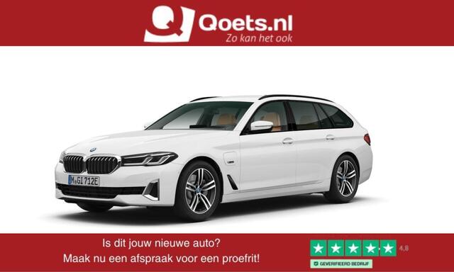 BMW 5-SERIE Touring 530e Luxury Line - Trekhaak - Comforstoelen - Getinte Ruiten - High Beam Assistant - Hifi - Elektrisch verwarmde voorstoelen -