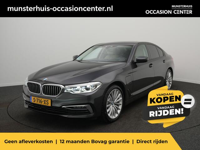 BMW 5-SERIE 530e iPerformance High Executive - RIJKLAARPRIJS - Plug-in Hybride - Achteruitrijcamera - Apple Carplay - Android Auto - Head-Up Display - Stoel- en Stuurverwarming!