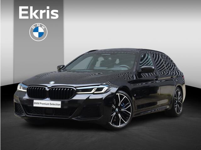 BMW 5-SERIE Touring 540i xDrive | High Executive | M Sportpakket Pro | Panodak | Trekhaak | Head-Up | M Stoelen | Entertainmentsysteem Professional achterin | Harman Kardon | Driving Assistant Prof. | Comfort Access | 20'' LMV