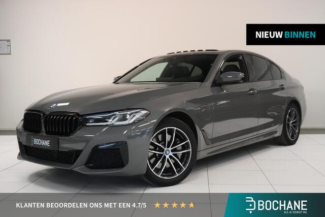 BMW 5-SERIE 530e Business Edition Plus | Panoramadak | M-sport | Laser LED | SoH 95% | Leder | Memory |