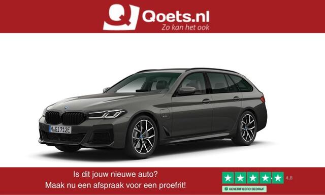 BMW 5-SERIE Touring 530e xDrive M Sport - Trekhaak - Driving Assistant Professional - Head up - Harman Kardon - Comfort Access - Getinte ruiten - Sportstoelen - Elektrisch verwarmde voorstoelen -