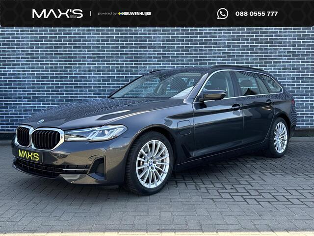 BMW 5-SERIE Touring 520e Business Edition Plus | Plug-in Hybrid (PHEV) | Lederen Bekleding | Laser LED Koplampen | Elektrische Achterklep | Elektrisch Verstelbare Voorstoelen | Stoelverwarming | Live Cockpit Professional