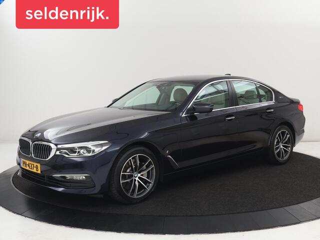 BMW 5-SERIE 530e iPerformance High Executive | SOH 76.3% | Leder | Stoelverwarming | Camera | Sfeerverlichting | Full LED | Stuurverwarming | Navigatie | Sportstoelen | Cruise control | PHEV | Plug In